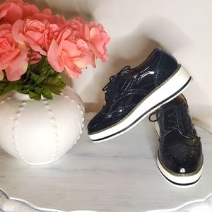 Platform Wingtip Oxford shoes